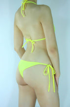 Load image into Gallery viewer, Neon Yellow Ties Bottom