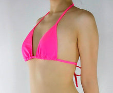 Load image into Gallery viewer, Hot Pink Bikini Top  - Fahrenheit Swimwear