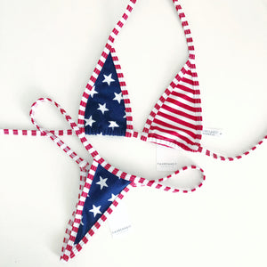 Stars and Stripes Extreme Micro Top