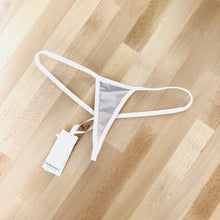 Load image into Gallery viewer, Sheer White G-String