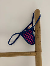 Load image into Gallery viewer, Extreme Micro Royal Blue Net Hot Pink Bottom